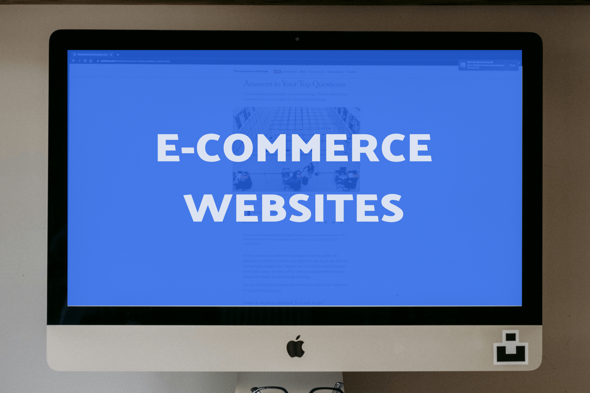 An e-commerce website that makes sales